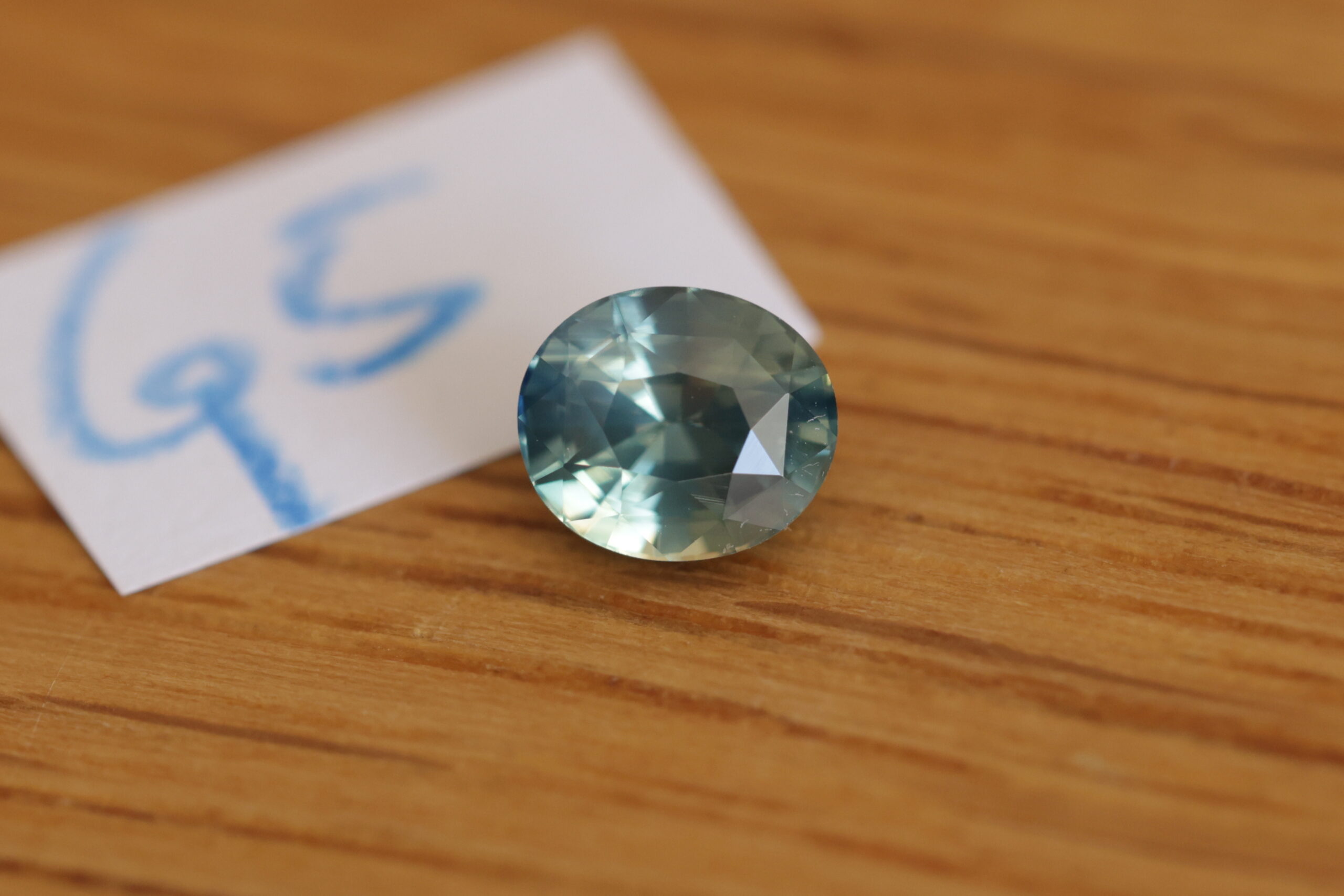 Turkusowo zielony szafir g5 - obrazek 2